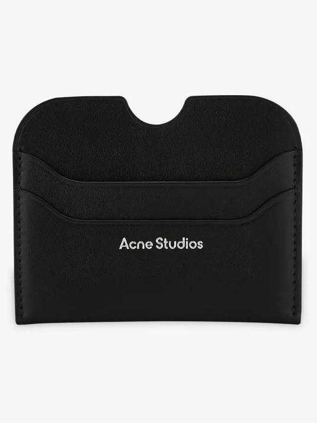 Elmas Large S Card Wallet Black - ACNE STUDIOS - BALAAN 3