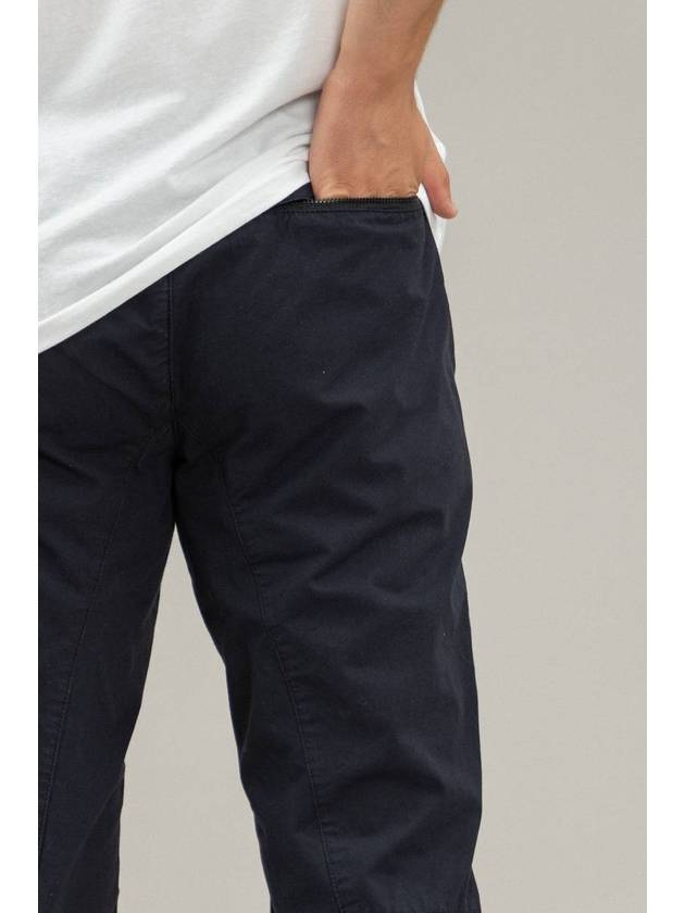 Stretch Sateen Ergonomic Lens Cargo Straight Pants Nightshade - CP COMPANY - BALAAN 6