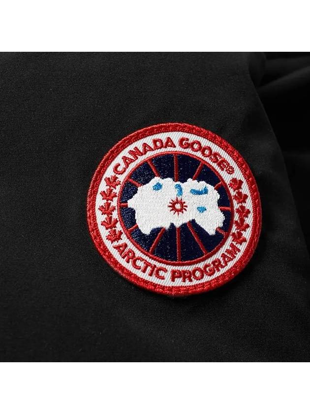 Chateau Logo Parka Black - CANADA GOOSE - BALAAN 4