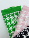 AU Australia Houndstooth Check Socks ST7235017 Multi WOMENS ONE SIZE - STUSSY - BALAAN 5