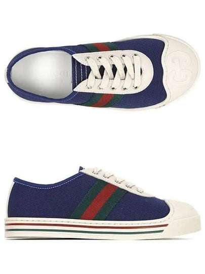 Kids Web Sneakers Navy - GUCCI - BALAAN 2