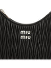 Matelasse Nappa Leather Shoulder Bag Black - MIU MIU - BALAAN 9