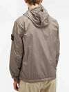 Crinkle Reps Hooded Jacket Brown - STONE ISLAND - BALAAN 4