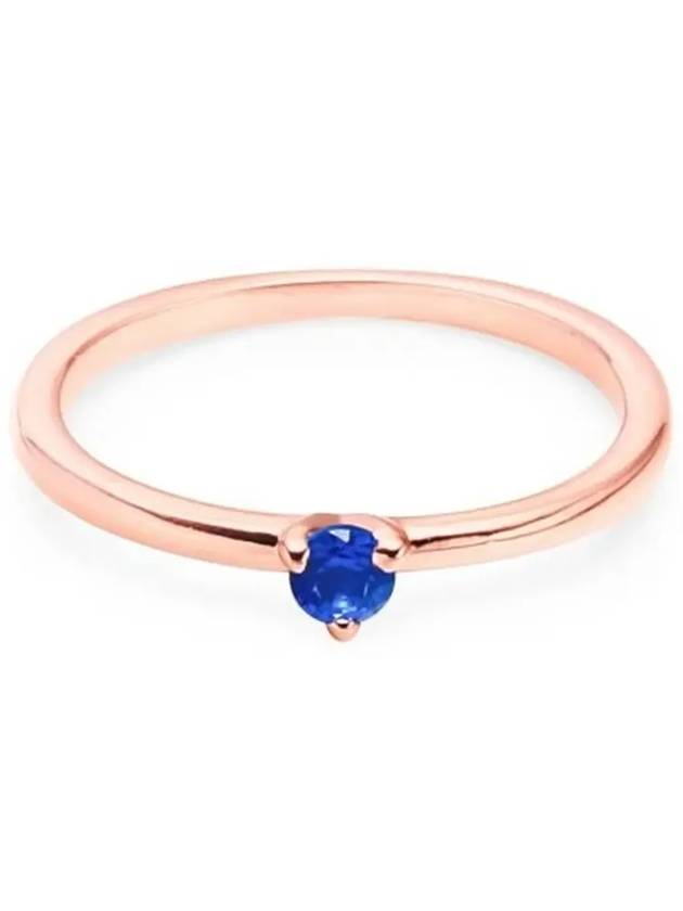 Stellar Solitaire Ring Blue Gold - PANDORA - BALAAN 4