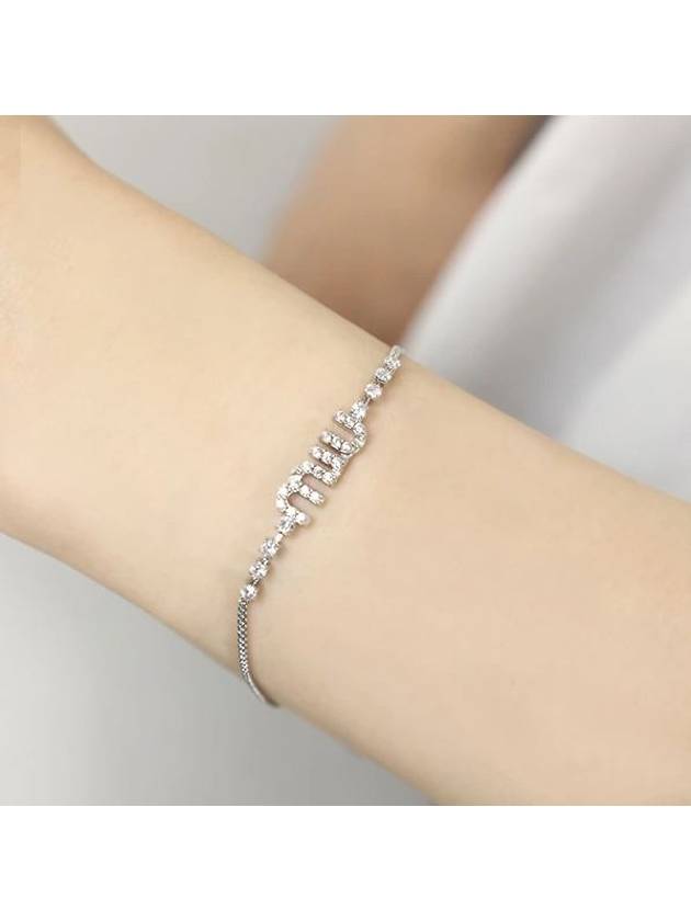 logo crystal bracelet - MIU MIU - BALAAN 2