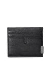 grained leather cardholder - BURBERRY - BALAAN 1