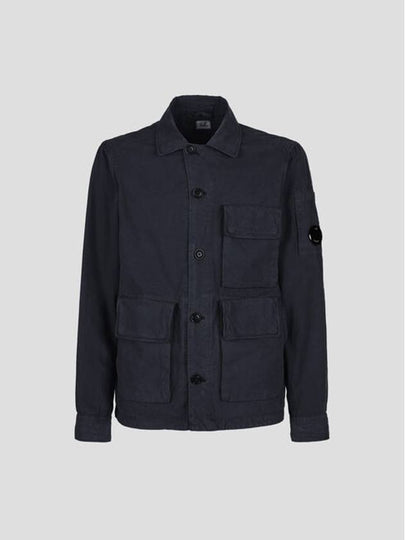 Microreps Diamond Peach Jacket Navy - CP COMPANY - BALAAN 2