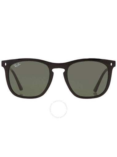 Ray Ban Green Square Unisex Sunglasses RB2210 901/31 53 - RAY-BAN - BALAAN 1