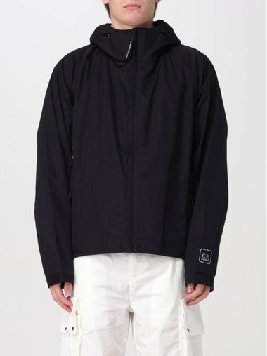 Metropolis Series HyST Hooded Jacket Black - CP COMPANY - BALAAN 1