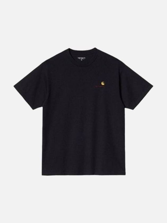 Public WIP short sleeve t shirt black I029956 89XX - CARHARTT - BALAAN 1