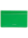 Slim Pocket Mini Coin Transportation Card Wallet Green - LE MASQUE - BALAAN 7