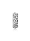 Pave Inspiration Spacer Bracelet Charm Silver - PANDORA - BALAAN 2