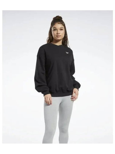 ARCHIVE FIT Sweatshirt Women s Black HH9747 - REEBOK - BALAAN 1