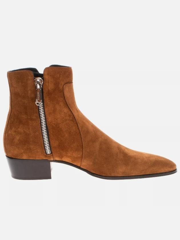 EU43 280 size leather men's ankle boots shoes - BALMAIN - BALAAN 4