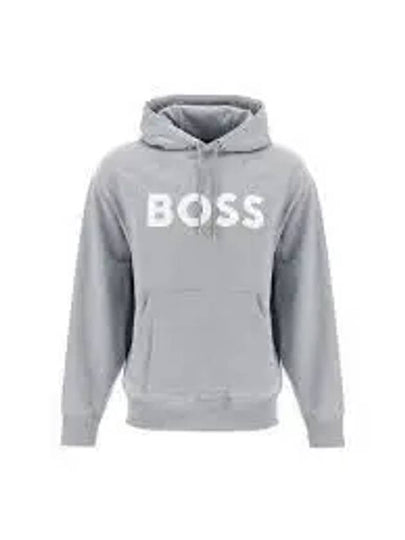 Sullivan Logo Hoodie Grey - HUGO BOSS - BALAAN 2