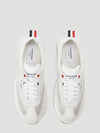 Tech Runner Low Top Sneakers White - THOM BROWNE - BALAAN 3