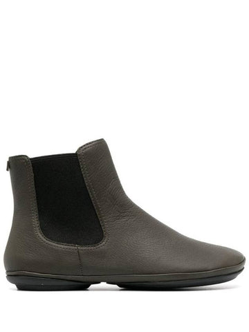 Right Leather Ankle Middle Boots Green - CAMPER - BALAAN 1