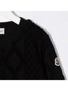 Kids Logo Crew Neck Wool Sweater 8G794 10 899J6 999 - MONCLER - BALAAN 4