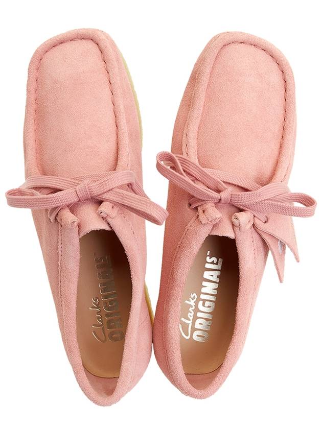 Women's Wallaby Blush Suede Loafers Pink - CLARKS - BALAAN 3