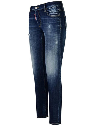 DSQUARED2 'Jennifer' Blue Cotton Denim Jeans - DSQUARED2 - BALAAN 2