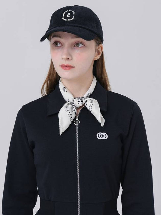 DoyounoyouMC Wapen Patch Symbol Logo Pearl Jing Cotton Terry Black Ball Cap DO9242AC927 2 - DOYOUKNOWMC GOLF WEAR - BALAAN 1