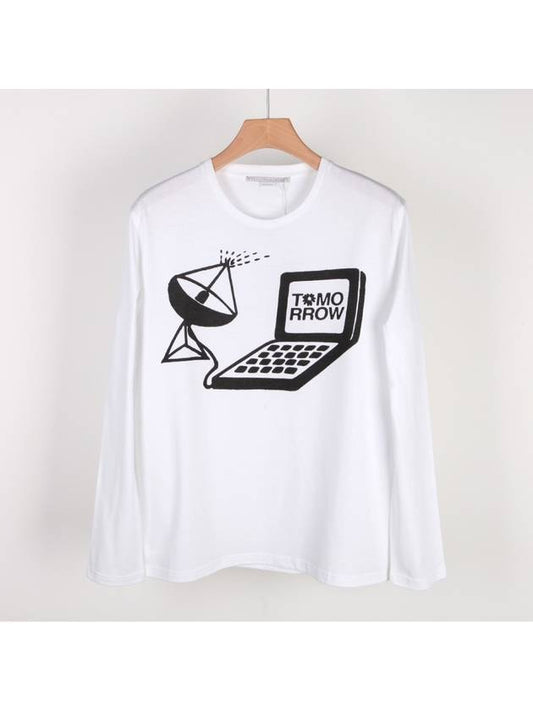Laptop Long Sleeve White MN0460045 SIP04 - STELLA MCCARTNEY - BALAAN 1