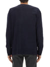 Men's Theo Wool Cardigan Navy - A.P.C. - BALAAN 5