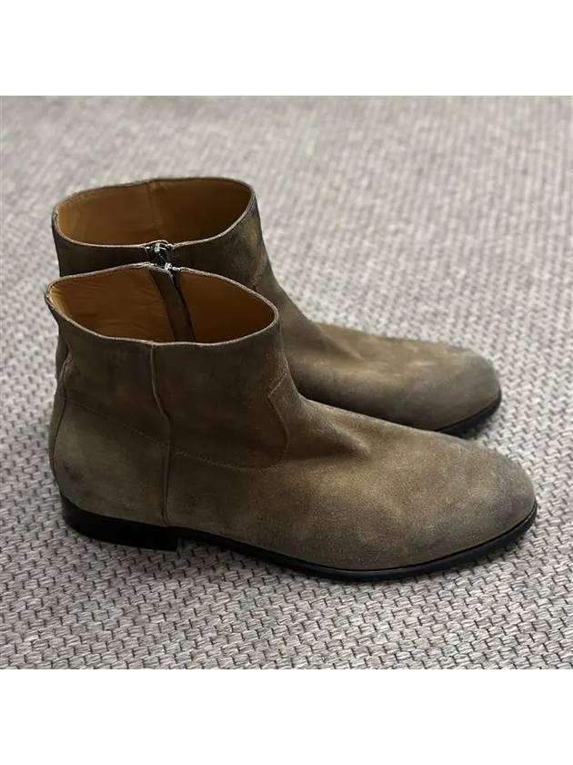 Floyd suede ankle boots green - BUTTERO - BALAAN 4