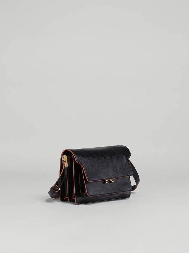 Trunk Soft Medium Cross Bag Black - MARNI - BALAAN 4