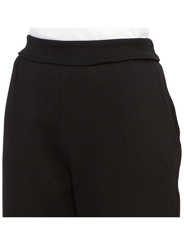 Damiana Brushed Straight Pants Black - MAX MARA - BALAAN 9