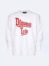 Tribe Sweatshirt White - DSQUARED2 - BALAAN.