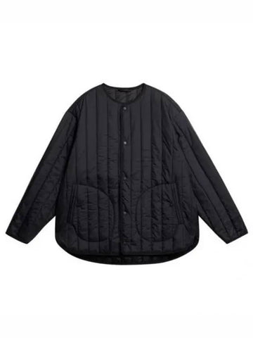 Men's Khaza Quilted Jacket Black - J.LINDEBERG - BALAAN 1