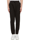 Metropolis Stretch Fleece Track Pants Black - CP COMPANY - BALAAN 2