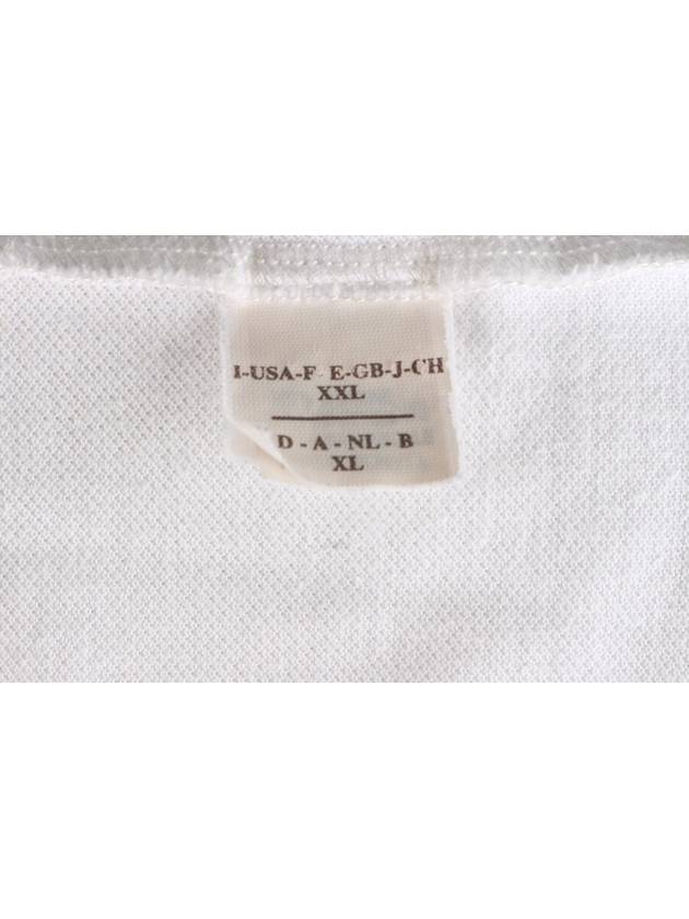 Embroidered Logo PK Short Sleeve Collar XL - BRUNELLO CUCINELLI - BALAAN 8