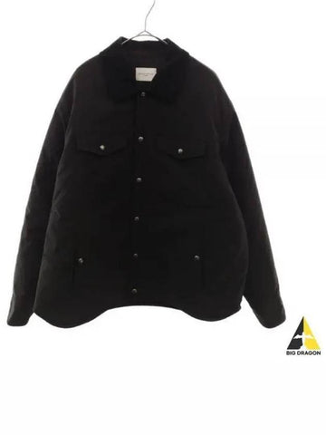 Padded jacket black JM02218WQ0045 - MAISON KITSUNE - BALAAN 1