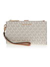 Jet Set Canvas Long Wallet Vanilla - MICHAEL KORS - BALAAN 1