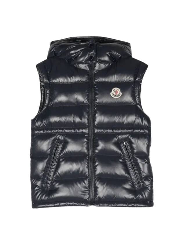 Kids Ania Down Padding Vest Navy - MONCLER - BALAAN 1