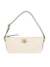 GG Marmont Shoulder Bag White - GUCCI - BALAAN 1