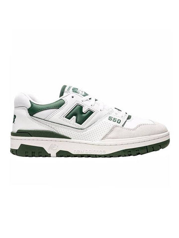 550 Low Top Sneakers White Green - NEW BALANCE - BALAAN 1