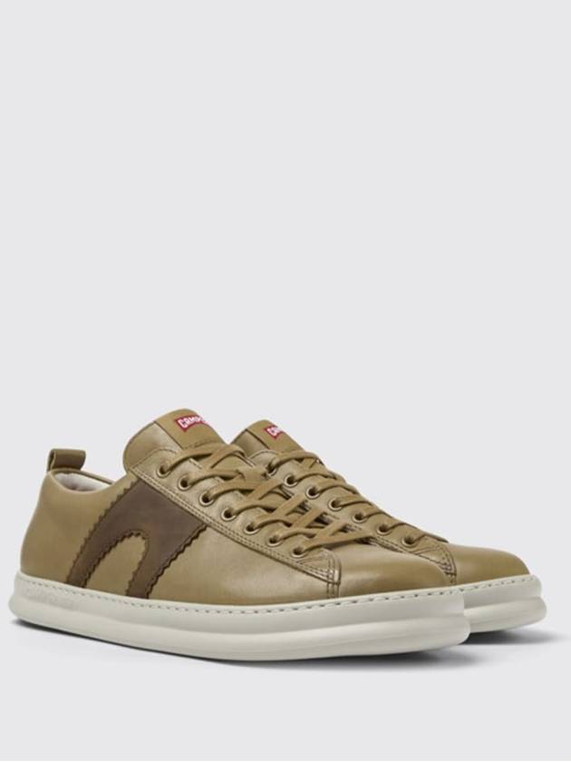 Runner Leather Low Top Sneakers Browm - CAMPER - BALAAN 3