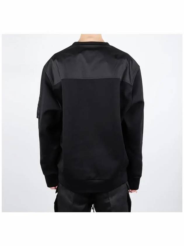 UJL03C 11JE F0806 Triangular logo pocket sweatshirt - PRADA - BALAAN 4