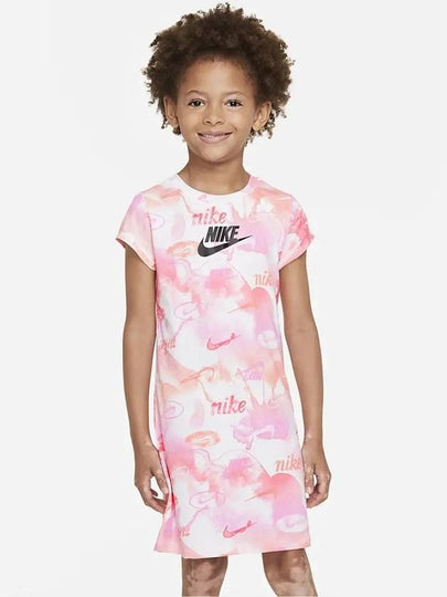 Little Kids Summer Daze T Shirt Dress - NIKE - BALAAN 2