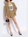 Interlocking G Jacket Beige Ebony - GUCCI - BALAAN 3