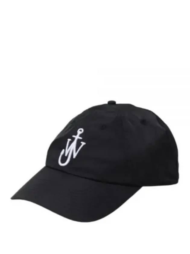 Anchor Logo Baseball Cap Black - JW ANDERSON - BALAAN 2