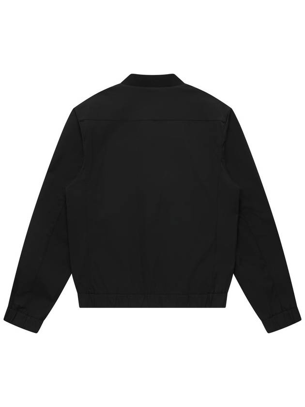 Minimal Two-Way Blouson Jacket Black - SOLEW - BALAAN 3