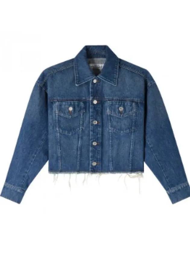 Sainters Crop Denim Jacket Stonewashed Indigo - A.P.C. - BALAAN 2