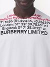 Location Short Sleeve T-Shirt White - BURBERRY - BALAAN 7