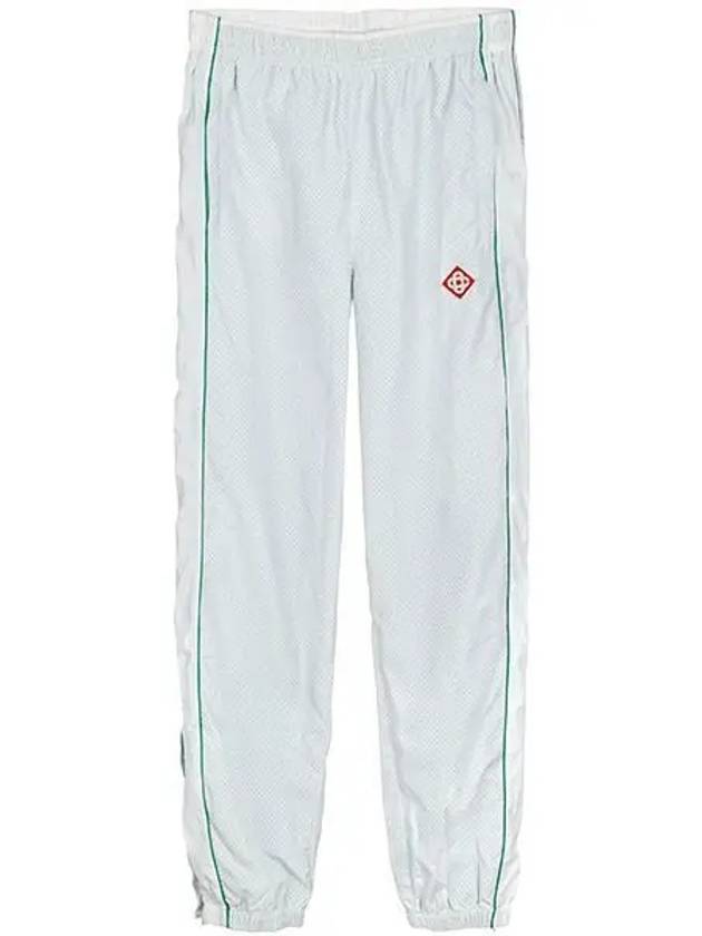 Logo Patch Track Pants Green White - CASABLANCA - BALAAN 2