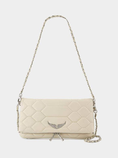 Rock Xl Mat Scale Crossbody - Zadig & Voltaire - Leather - White - ZADIG & VOLTAIRE - BALAAN 1