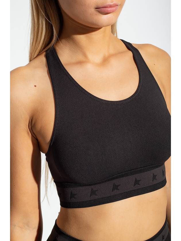 Laceback Bra Top Black - GOLDEN GOOSE - BALAAN 6